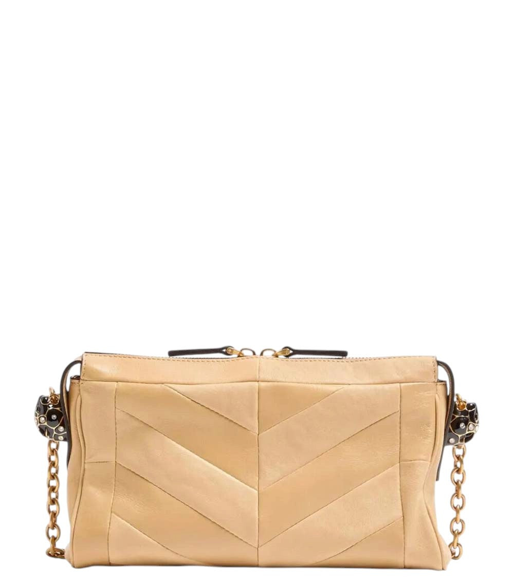 Beige Panthea Large Shoulder Bag 3