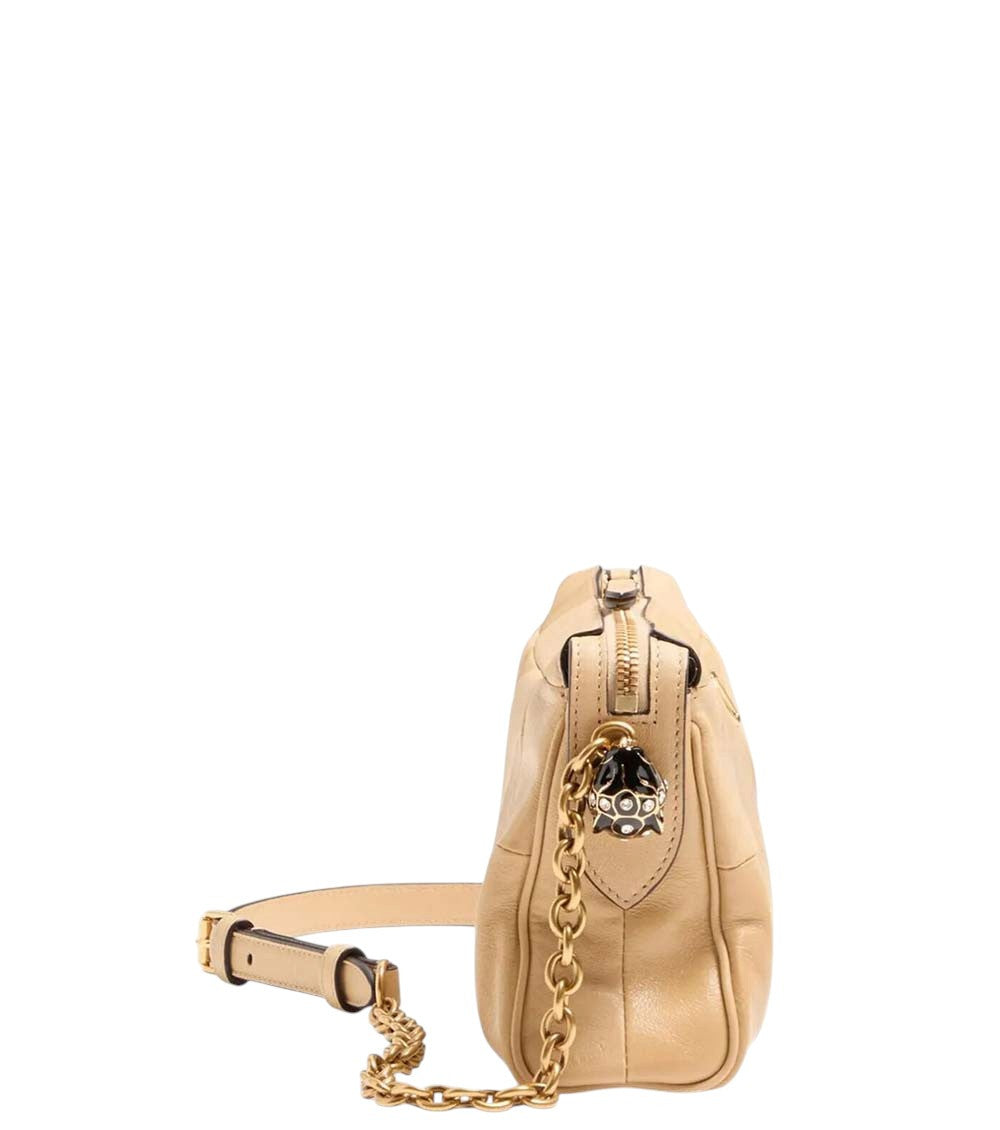 Beige Panthea Large Shoulder Bag 5