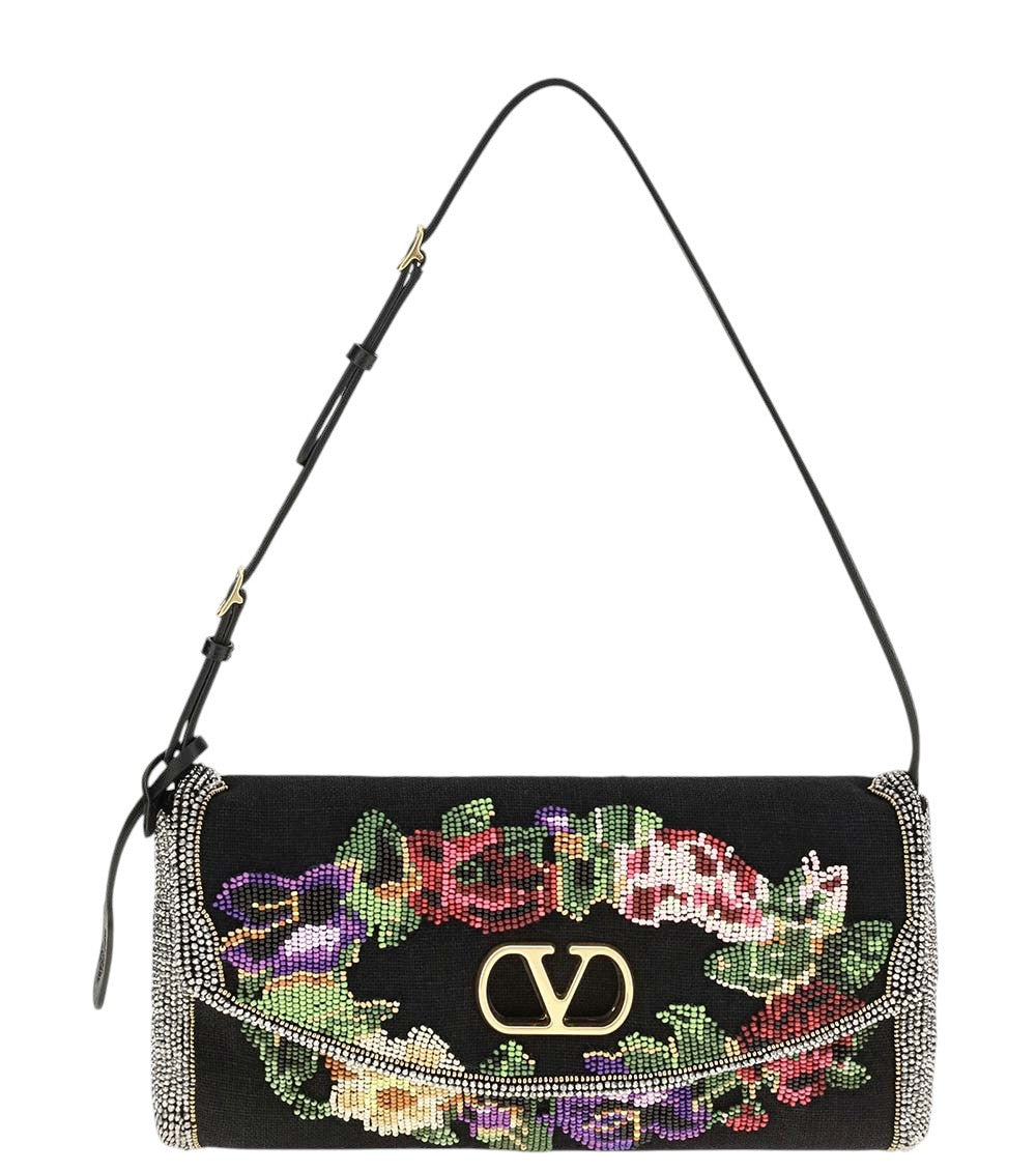 Black Devain Small Shoulder Bag 1
