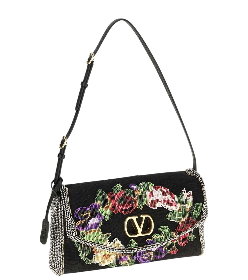 Black Devain Small Shoulder Bag 2