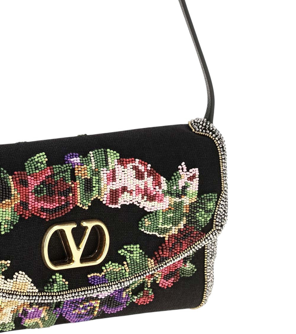 Black Devain Small Shoulder Bag 5