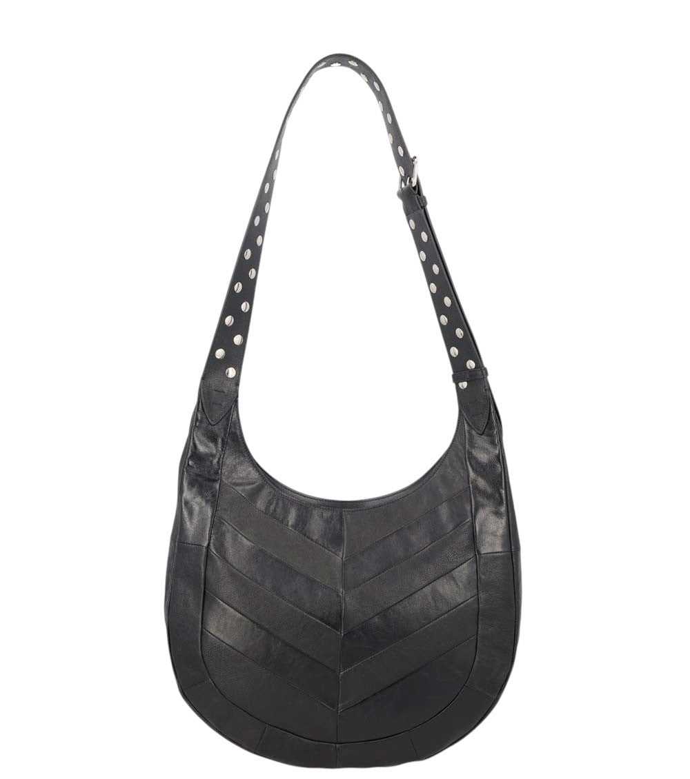 Black Hoboho Medium Shoulder Bag 3
