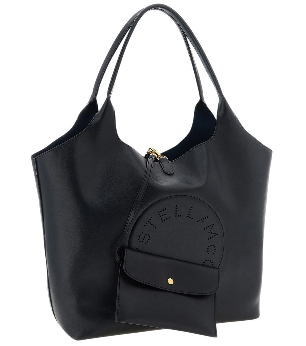 Navy Blue Logo Reversible Large Tote 3