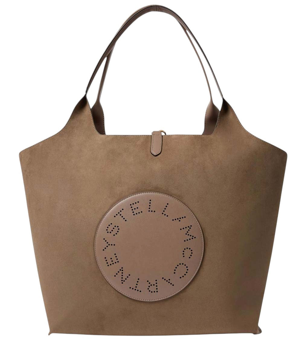 Brown Logo Large Tote 1