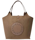 Brown Logo Large Tote 1