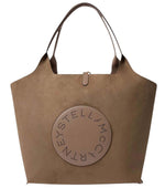 Brown Logo Large Tote 1