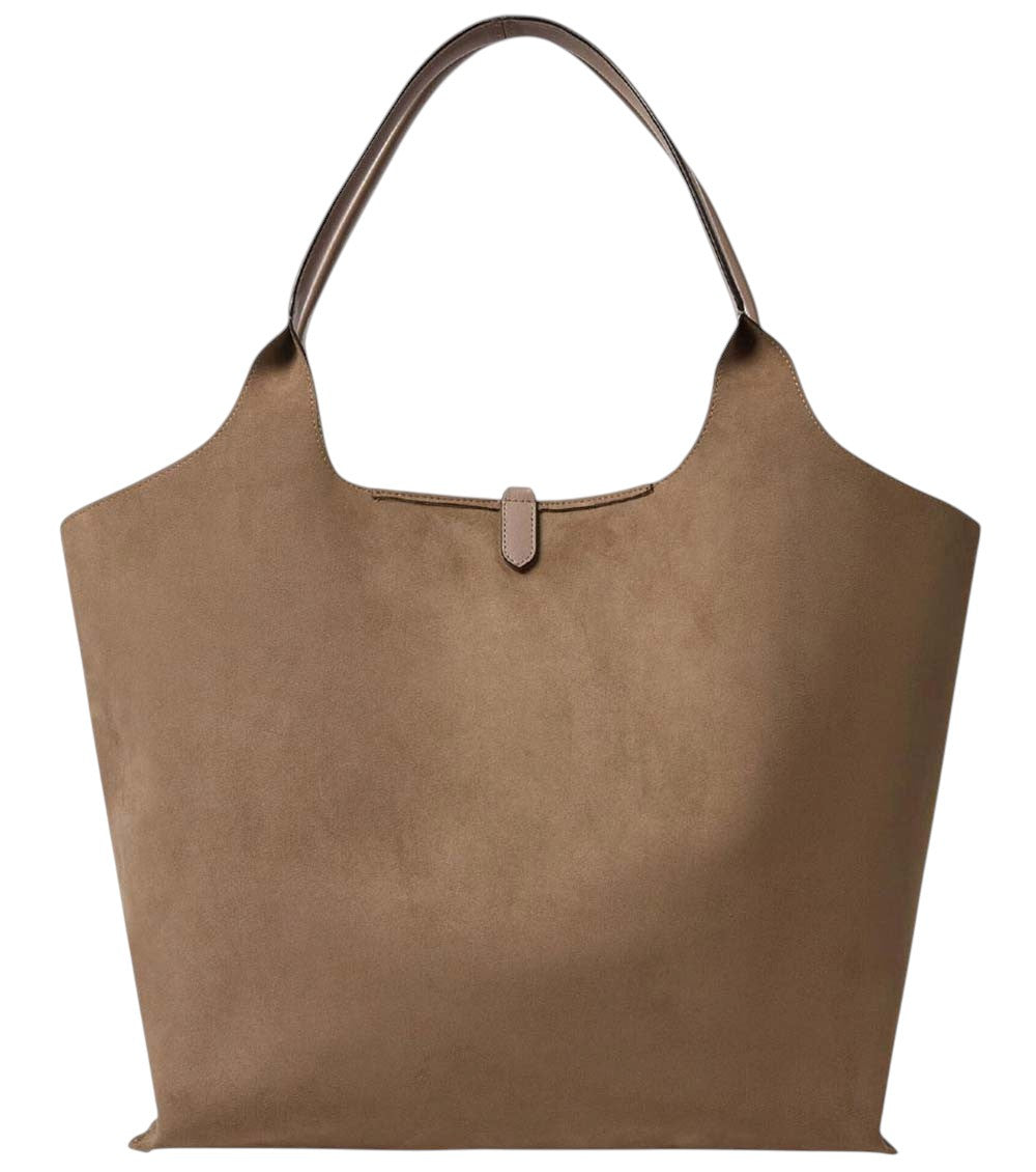 Brown Logo Large Tote 3
