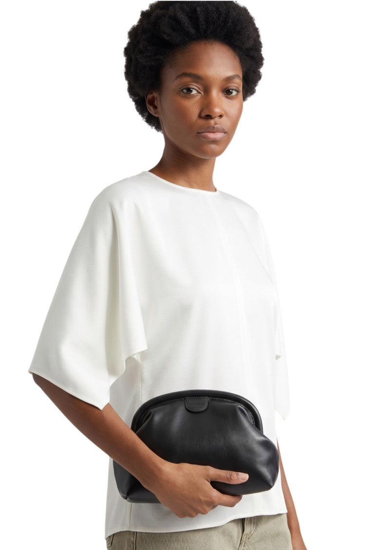 Black Falabella Clutch 5