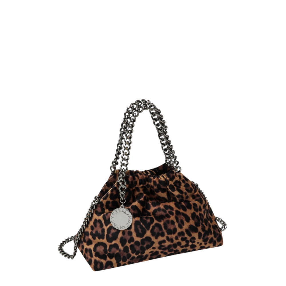 Leopard Print Falabella Small Shoulder Bag 3