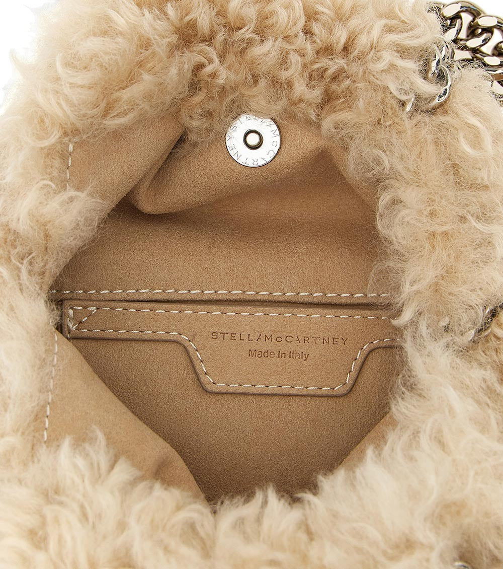 Beige Falabella Mini Tote 4