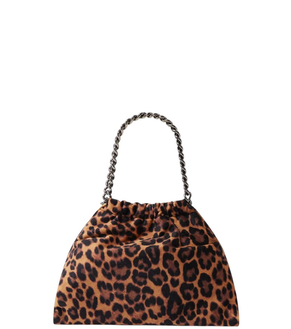 Leopard Print Falabella Mini Shoulder Bag 2