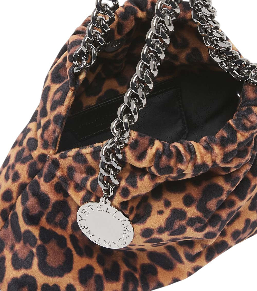 Leopard Print Falabella Mini Shoulder Bag 3
