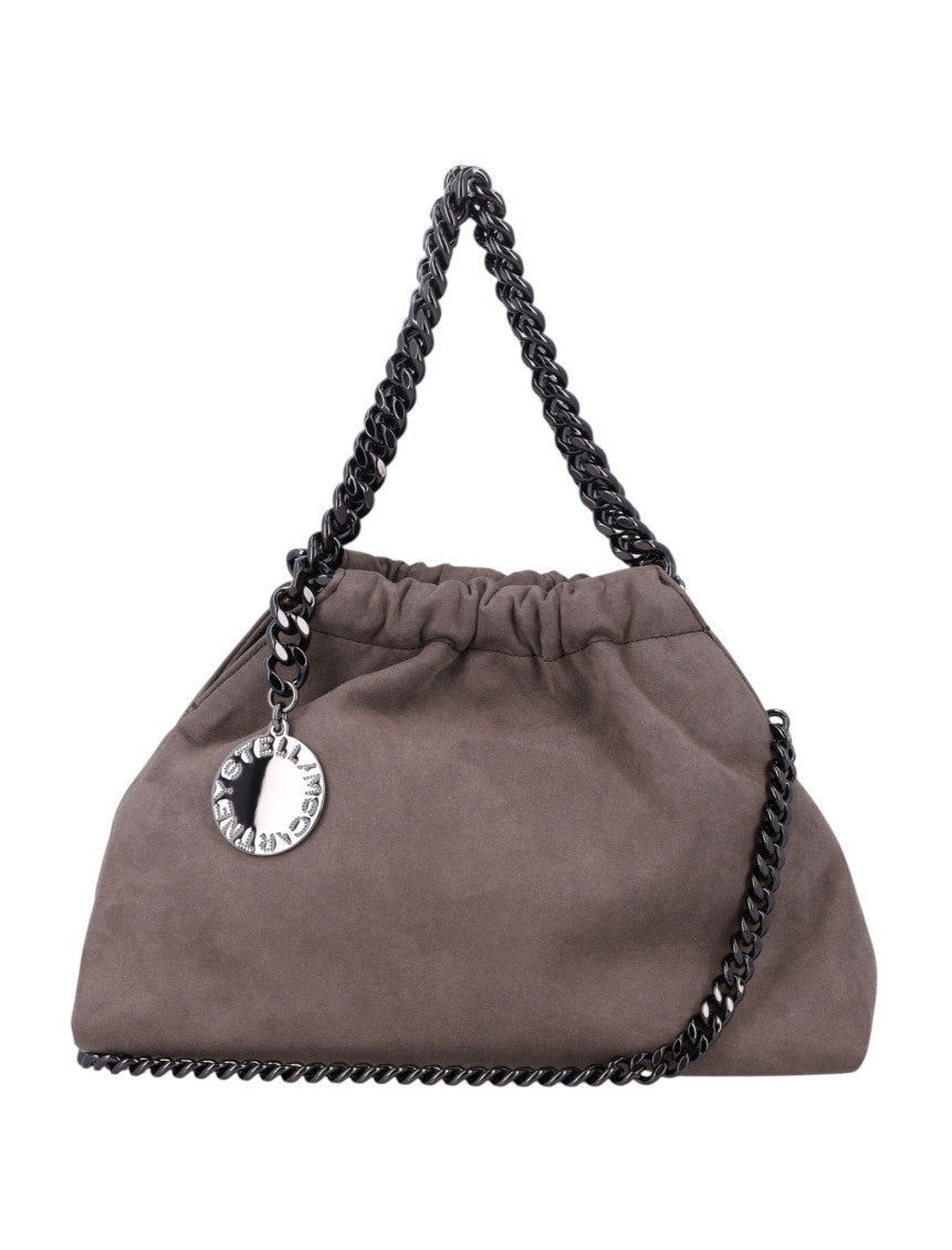 Taupe Falabella Mini Shoulder Bag 1