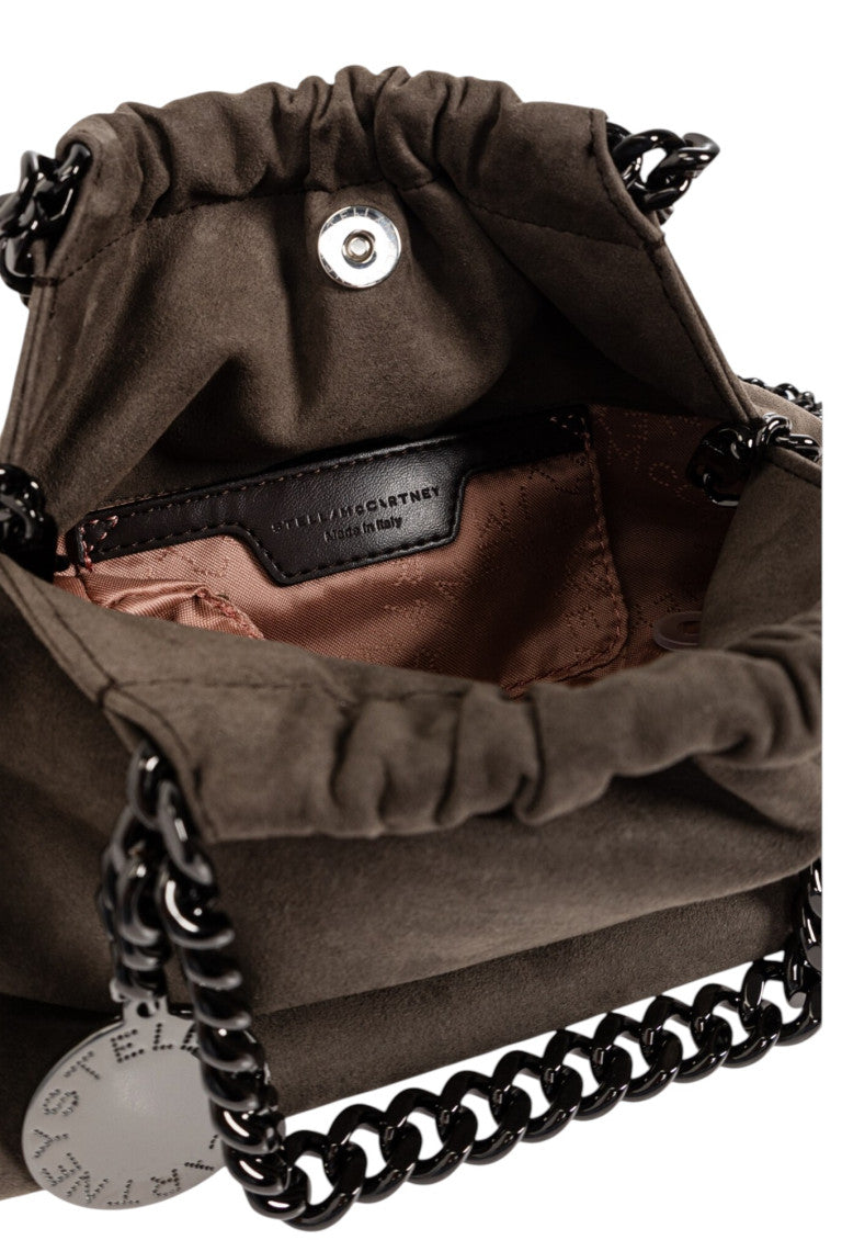 Taupe Falabella Mini Shoulder Bag 4