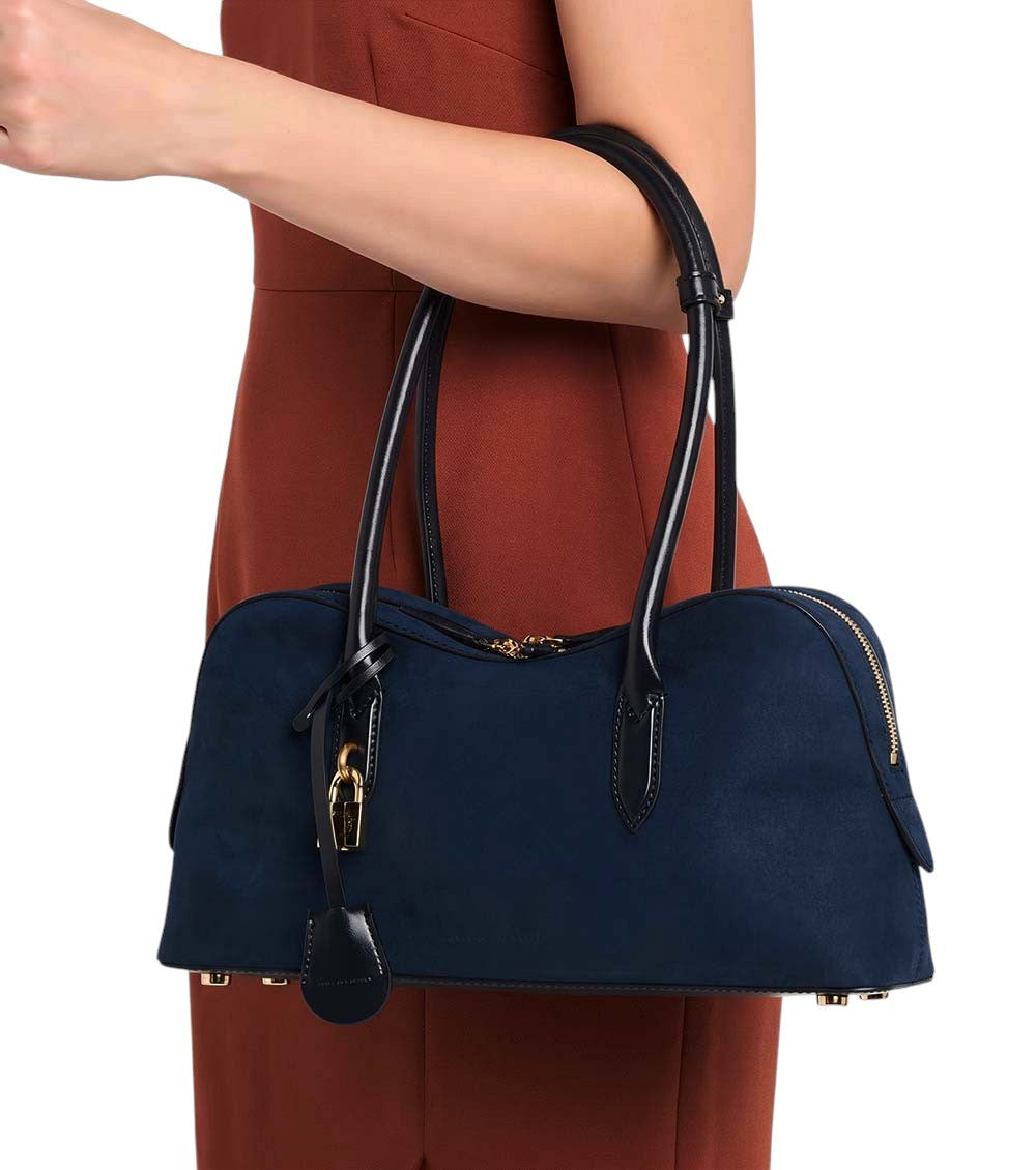 Dark Blue Ryder Large Shoulder Bag 4