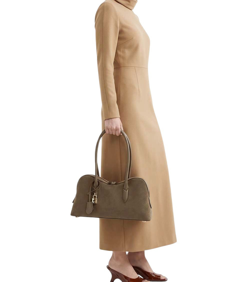 Dark Grey Ryder Large Shoulder Bag 5