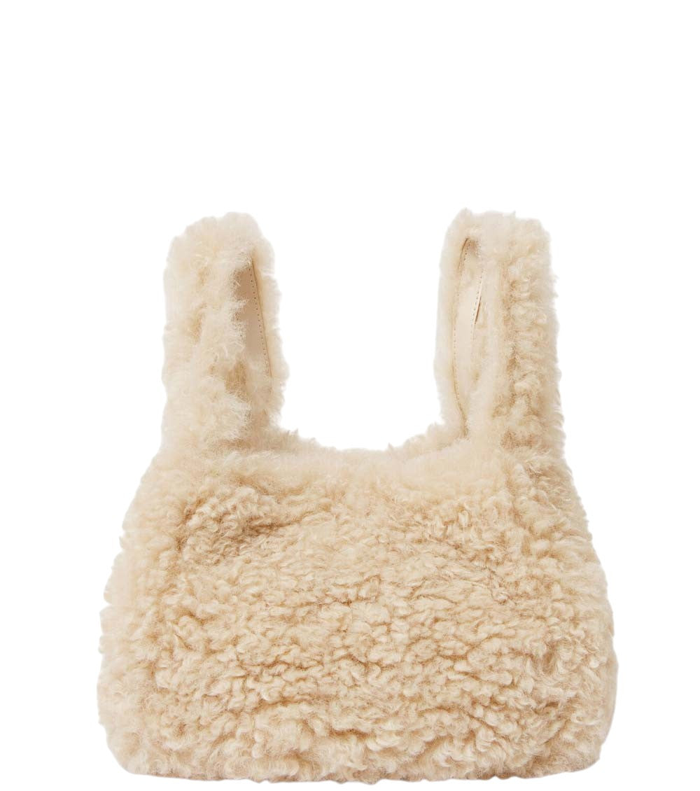 Beige Logo Small Shoulder Bag 3
