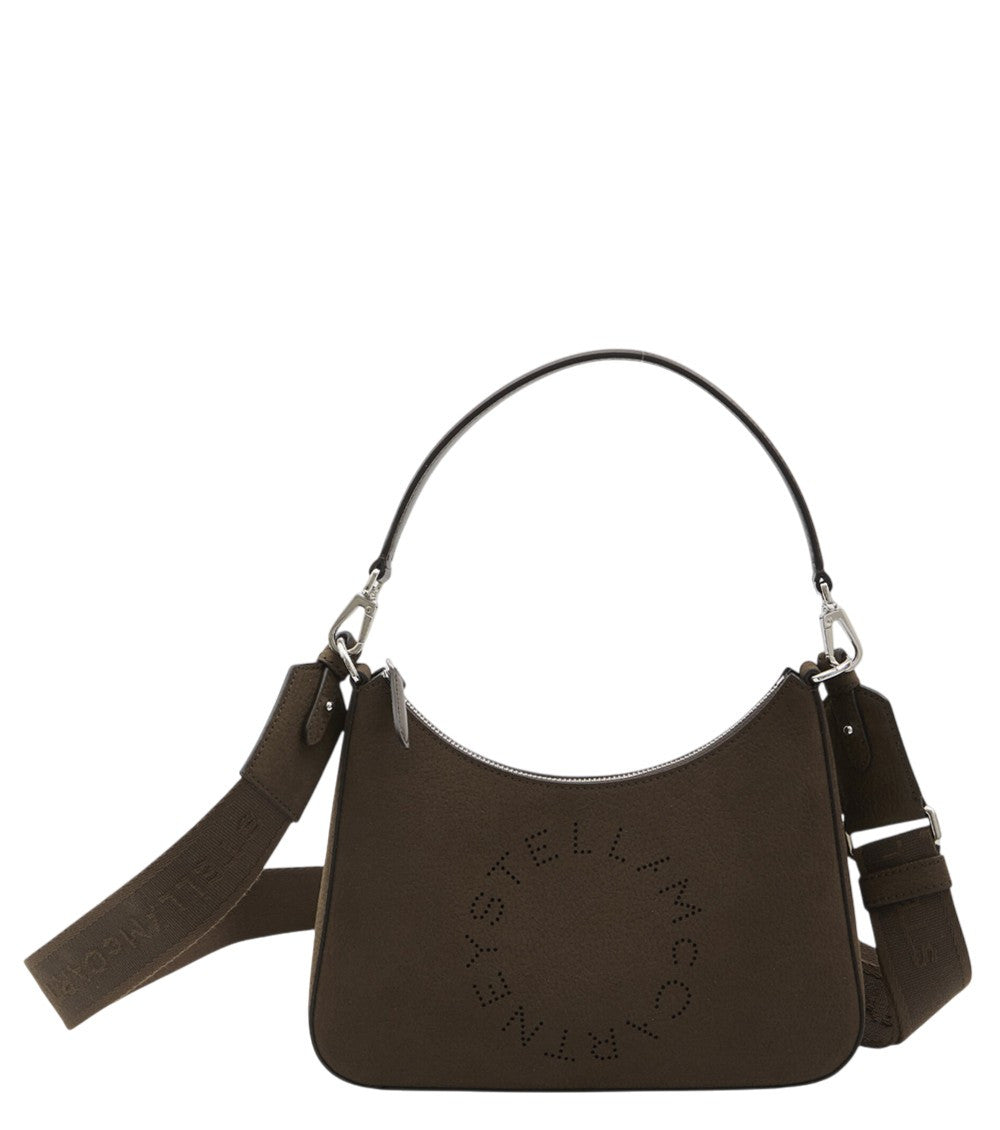 Brown Logo Small Shoulder Bag 1