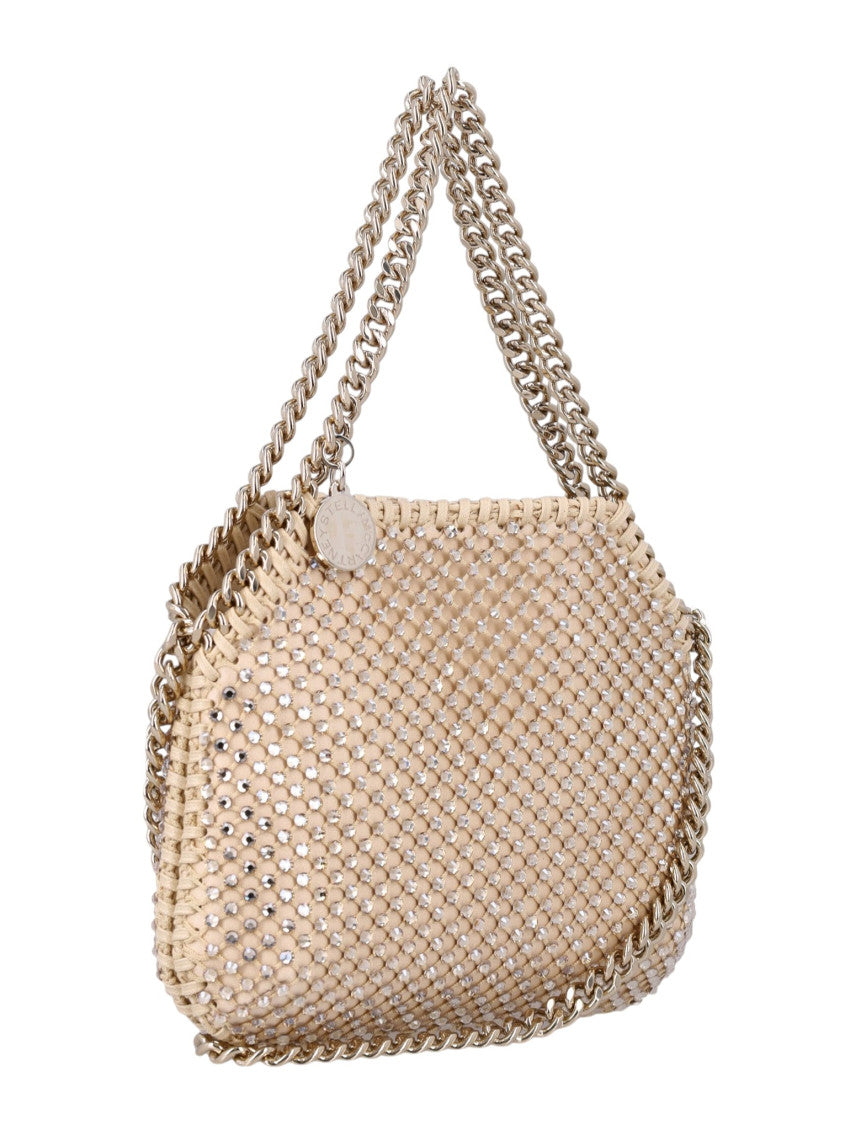 Beige Falabella Mini Shoulder Bag 2