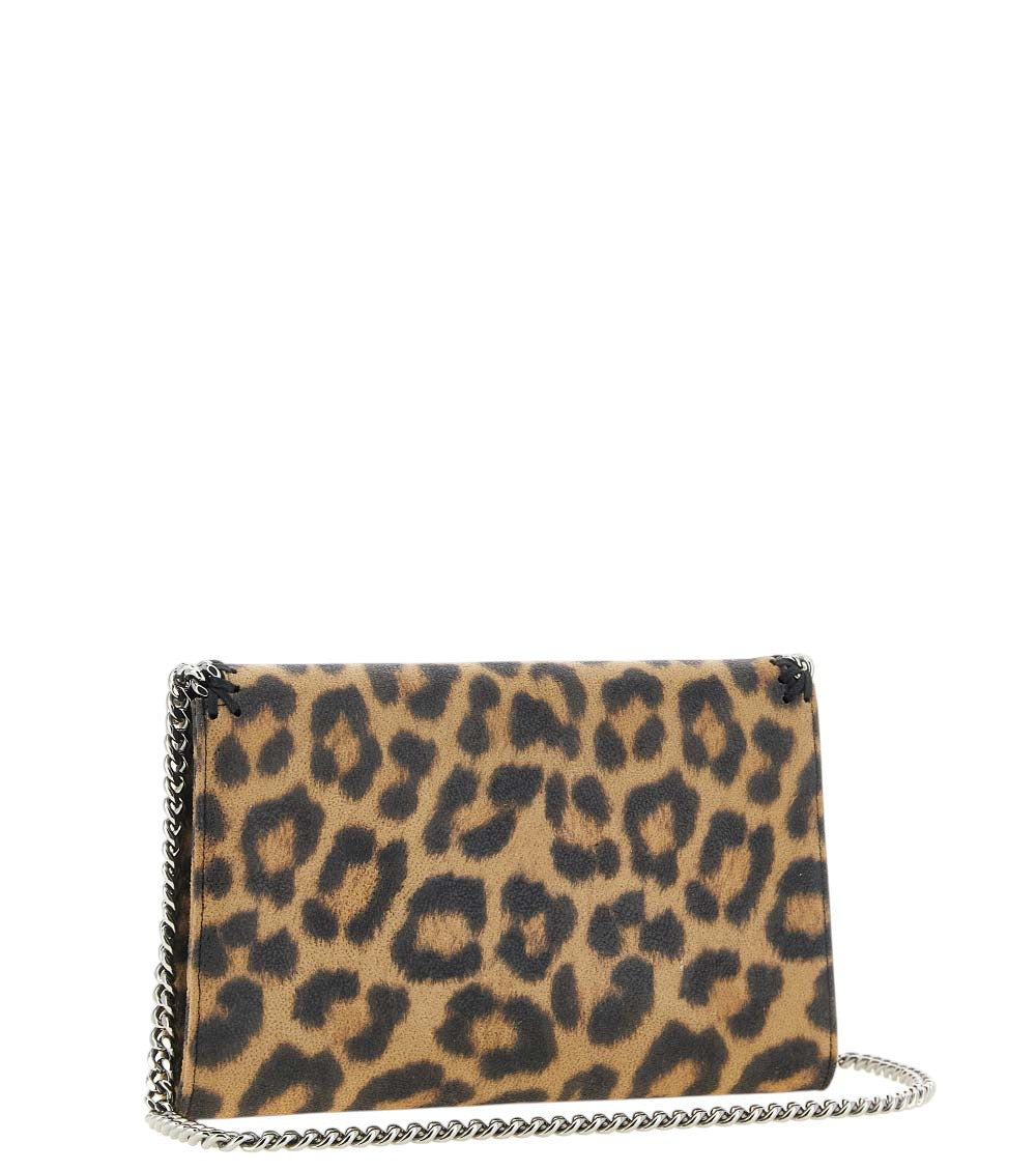 Leopard Print Falabella Small Crossbody Bag 2