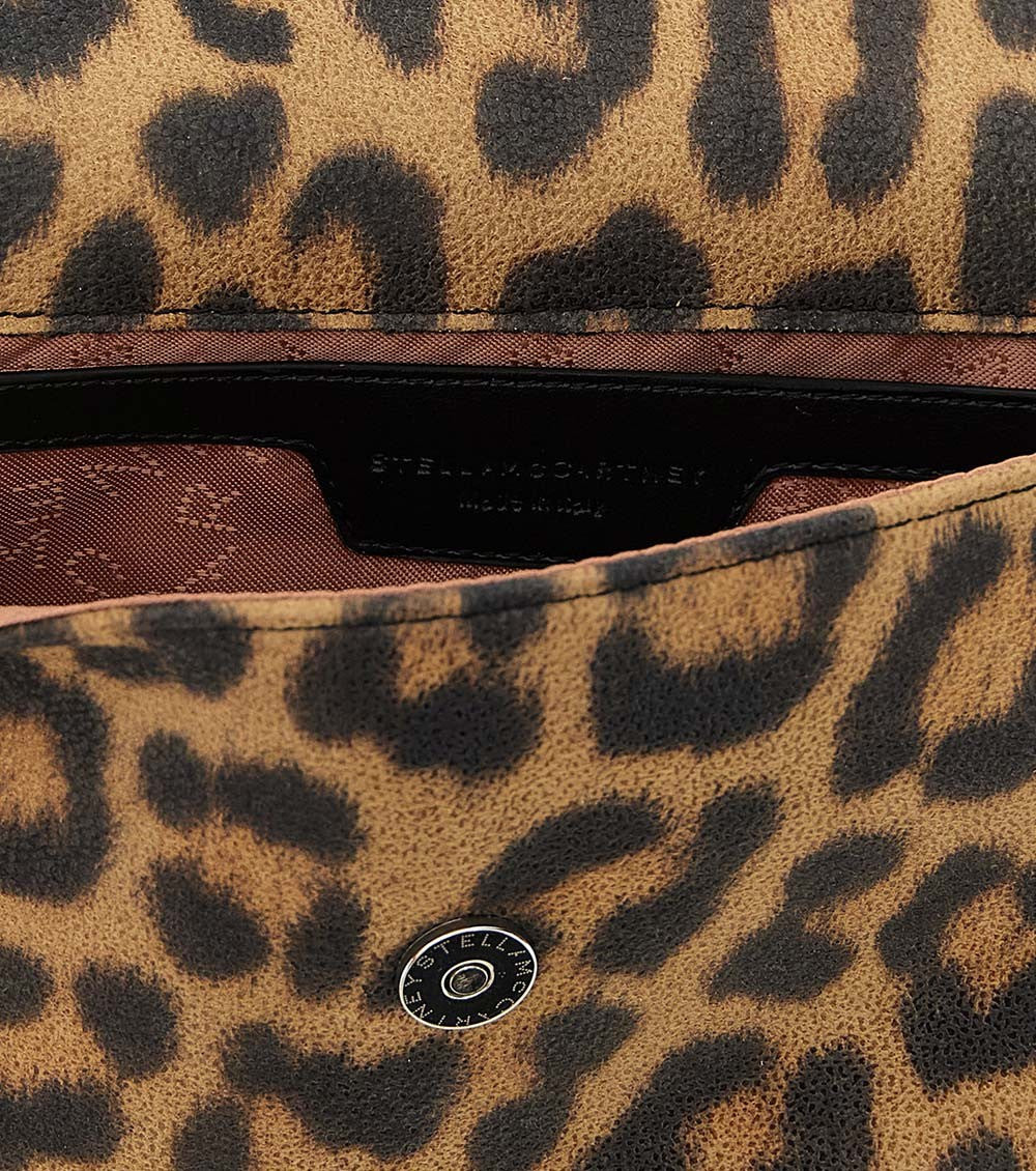 Leopard Print Falabella Small Crossbody Bag 3