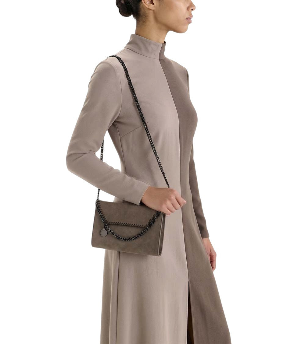 Taupe Falabella Small Crossbody Bag 5