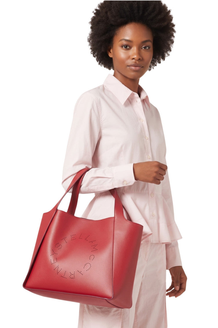 Red Logo Large Tote 5
