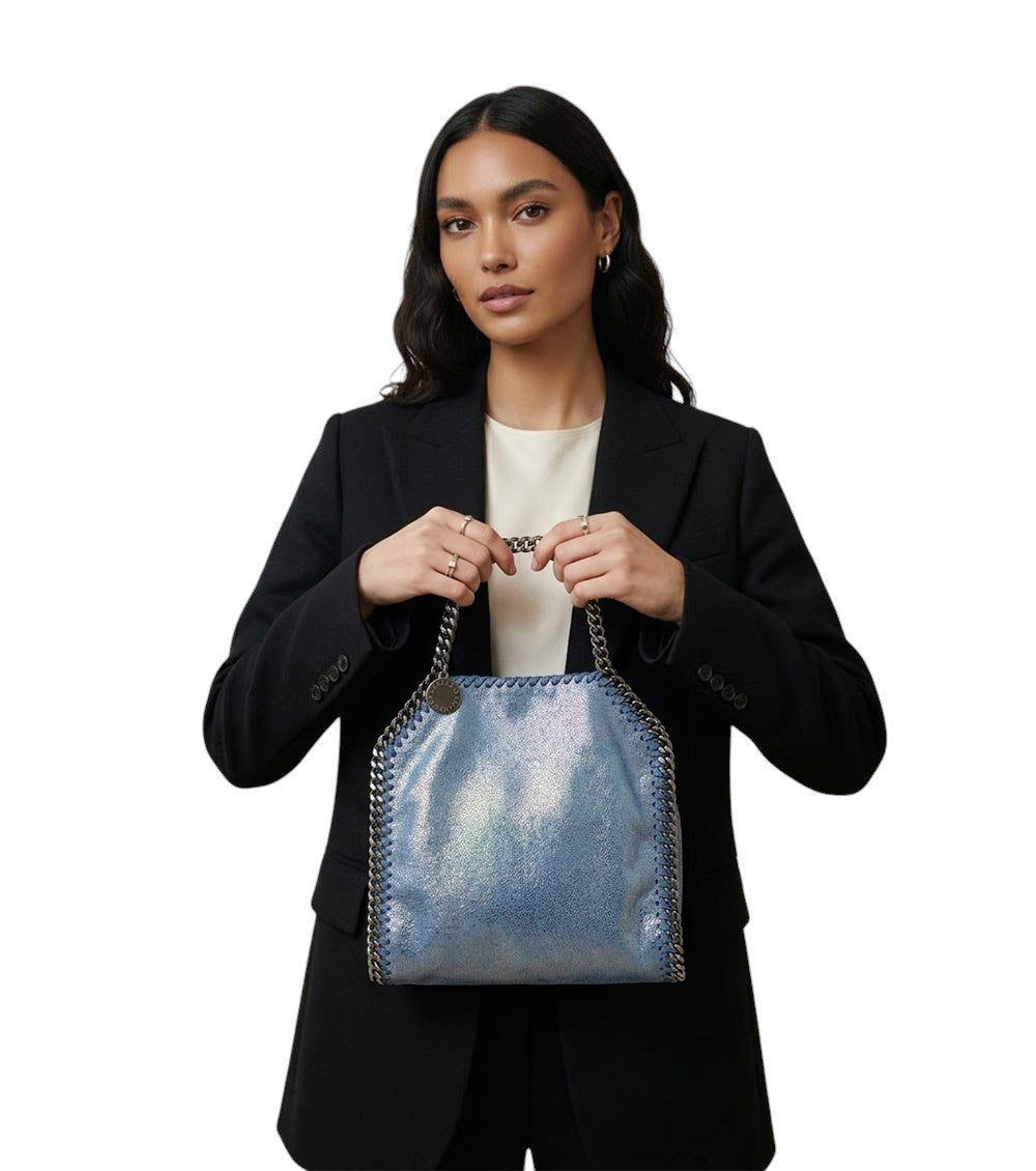 Blue Falabella Tiny Tote 5