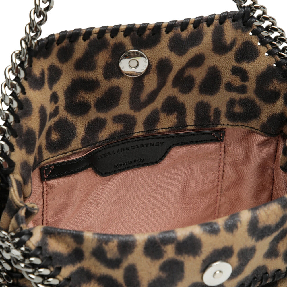 Leopard Print Falabella Mini Tote 4