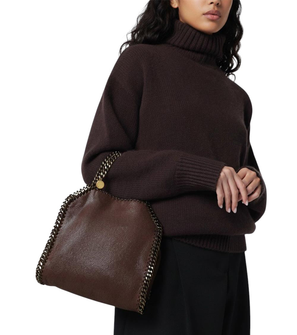 Brown Falabella Mini Tote 5