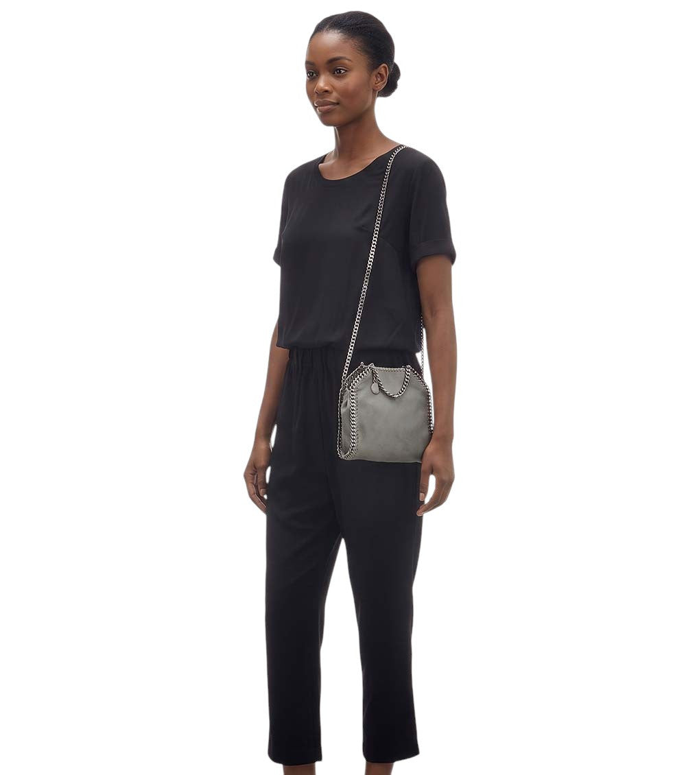 Grey Falabella Micro Tote 4