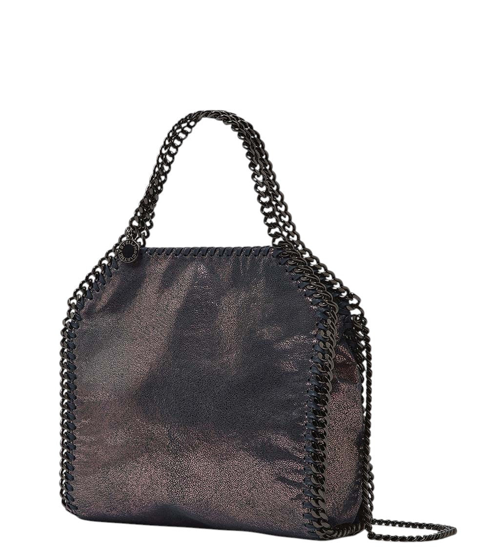 Navy Blue Falabella Mini Tote 2