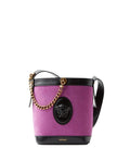 Purple Pivot Mini Bucket Bag 1