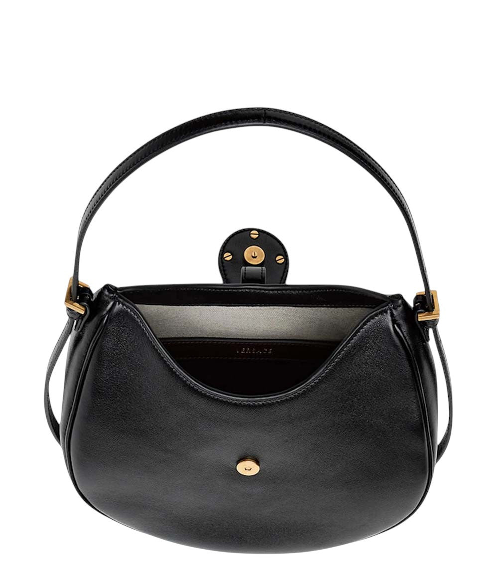 Black Embleme Small Hobo 3