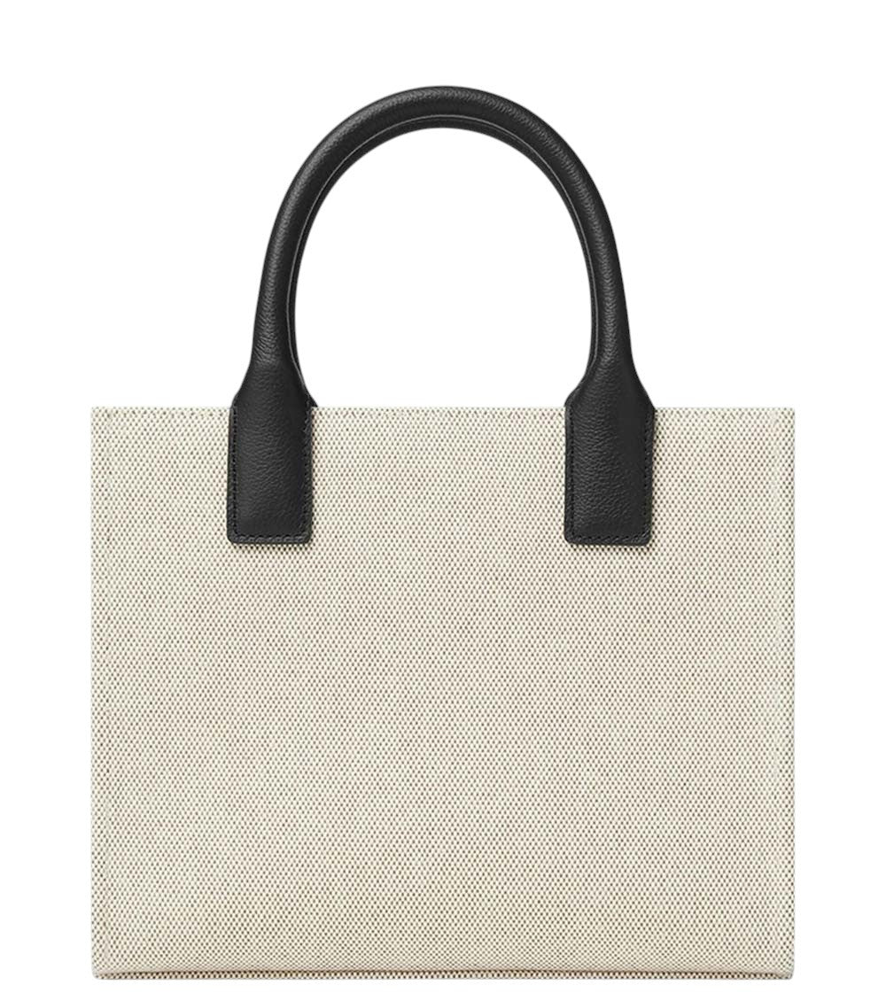 Beige La Medusa Mini Tote 3