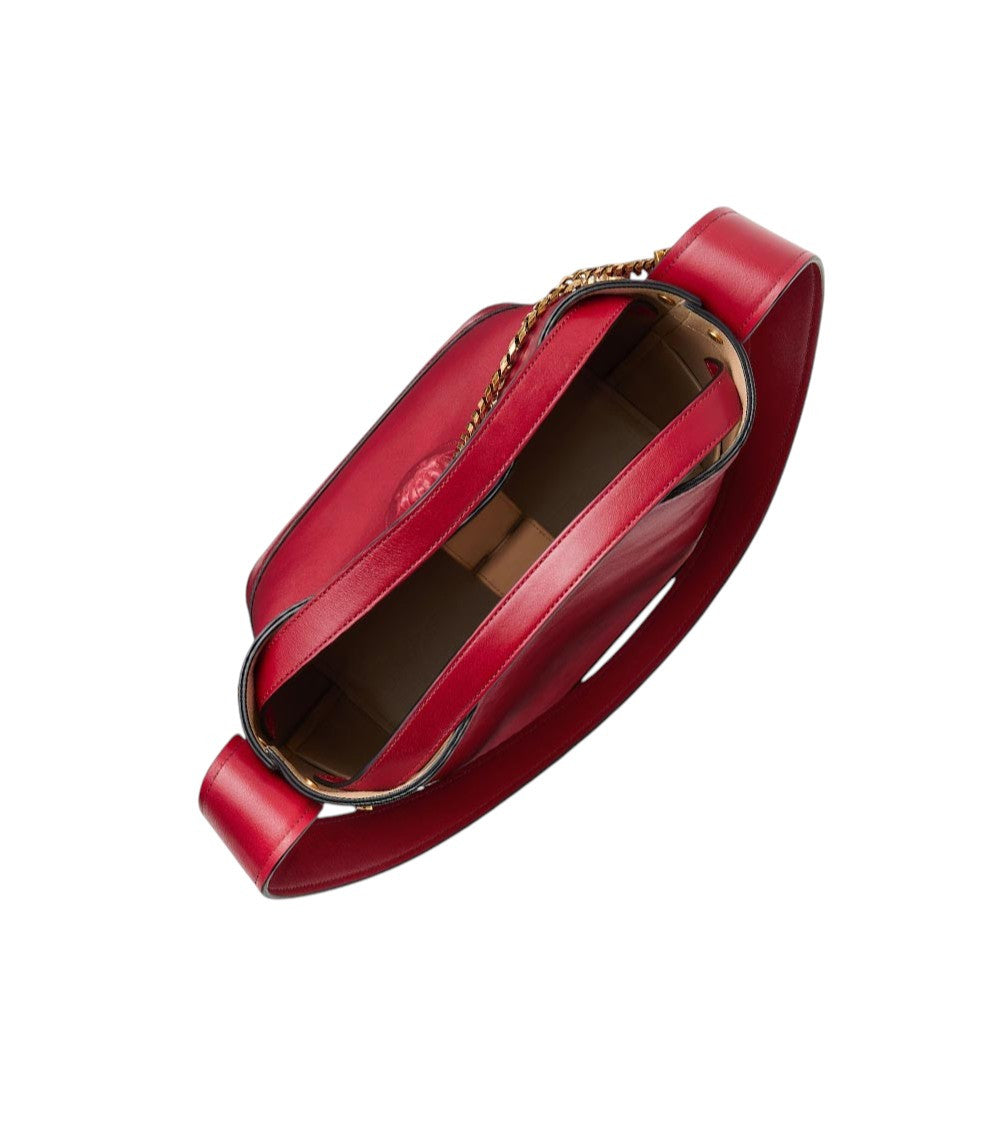 Red Medusa Small Bucket Bag 3