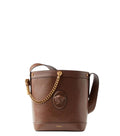 Brown Logo Small Bucket Bag 1