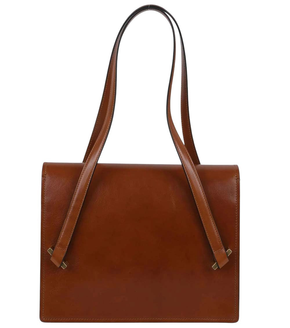 Brown Severine Medium Shoulder Bag 3