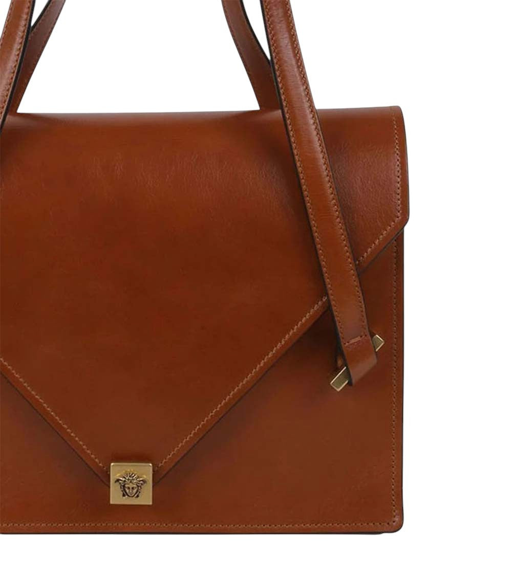 Brown Severine Medium Shoulder Bag 4