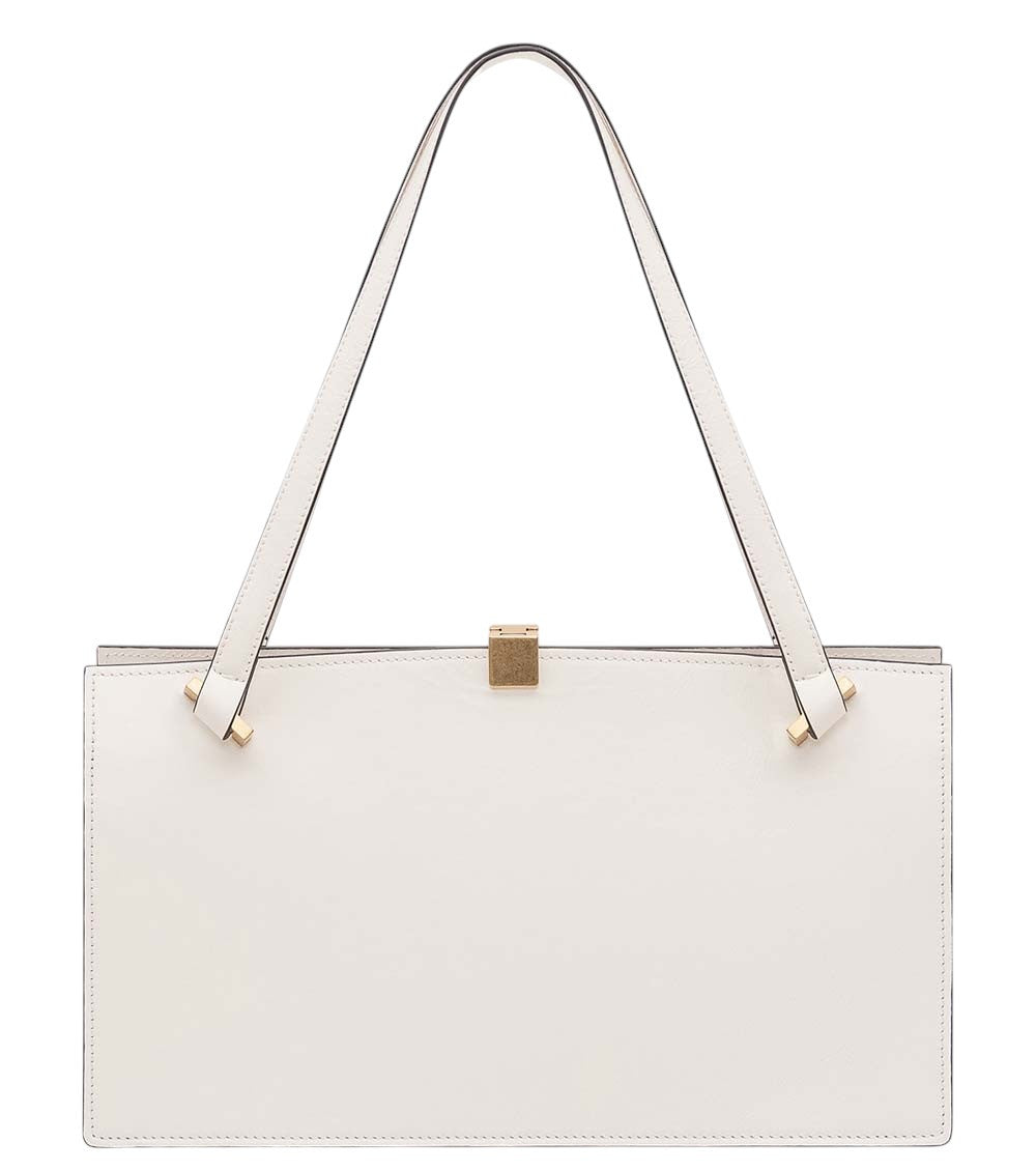 White Severine Small Tote 3
