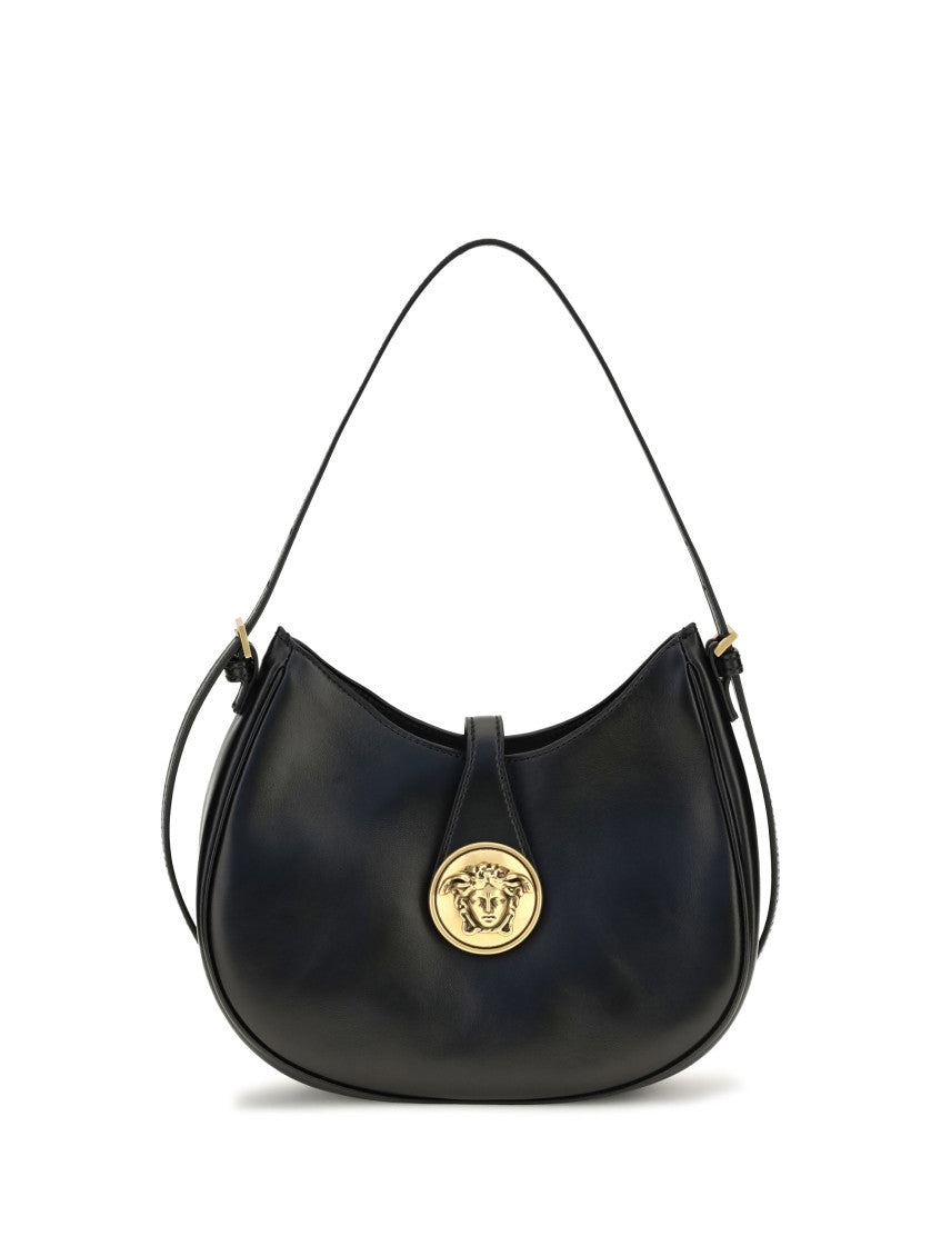 Black Embleme Small Hobo 1