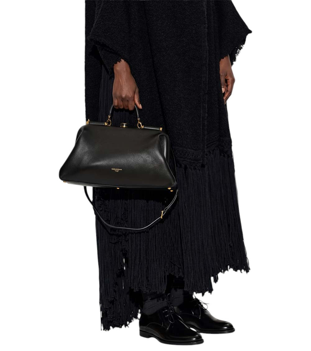 Black Grandma Large Satchel 5