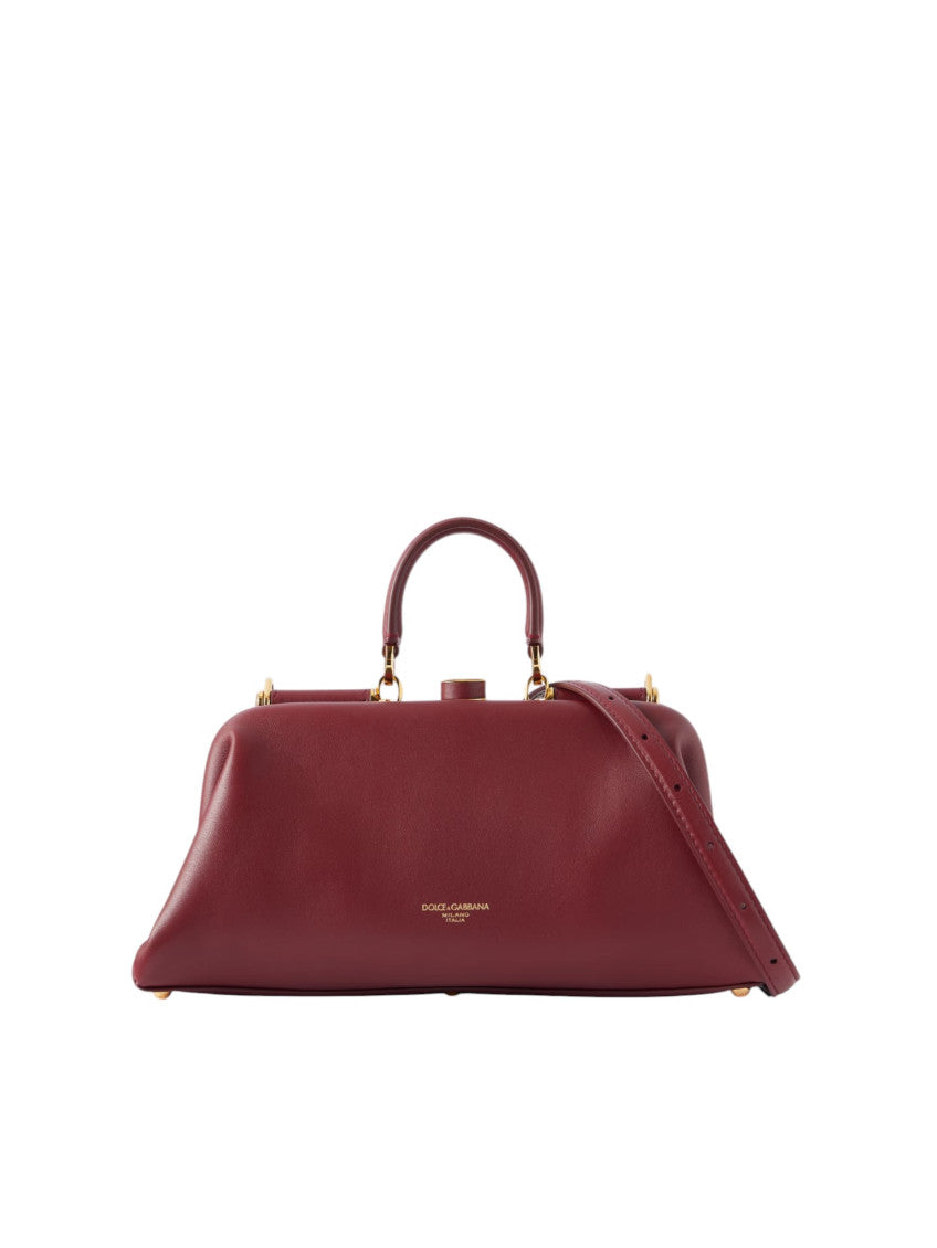 Maroon Grandma Medium Satchel 1