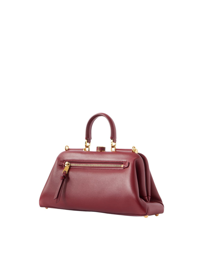 Maroon Grandma Medium Satchel 2