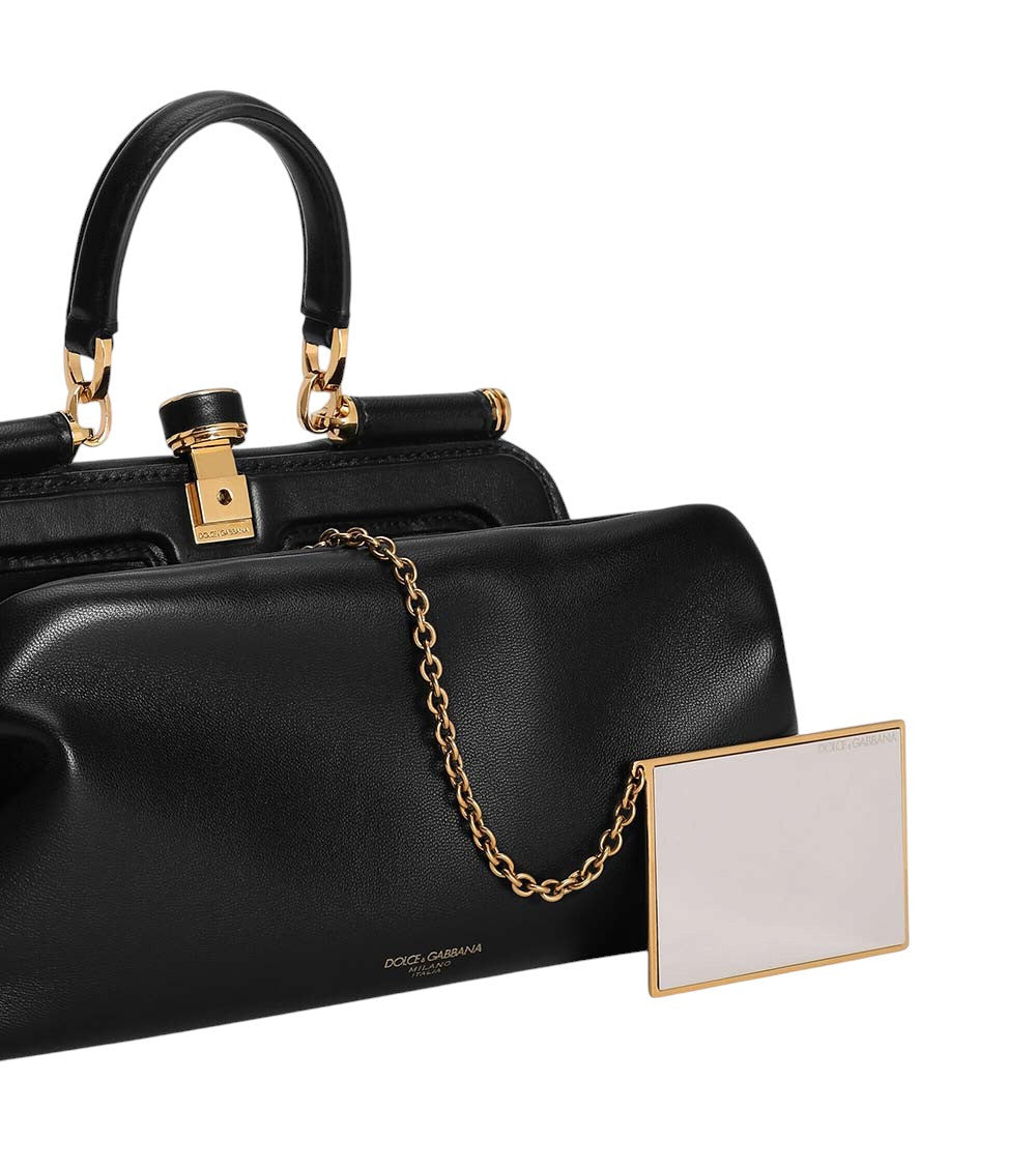 Black Grandma Medium Satchel 5
