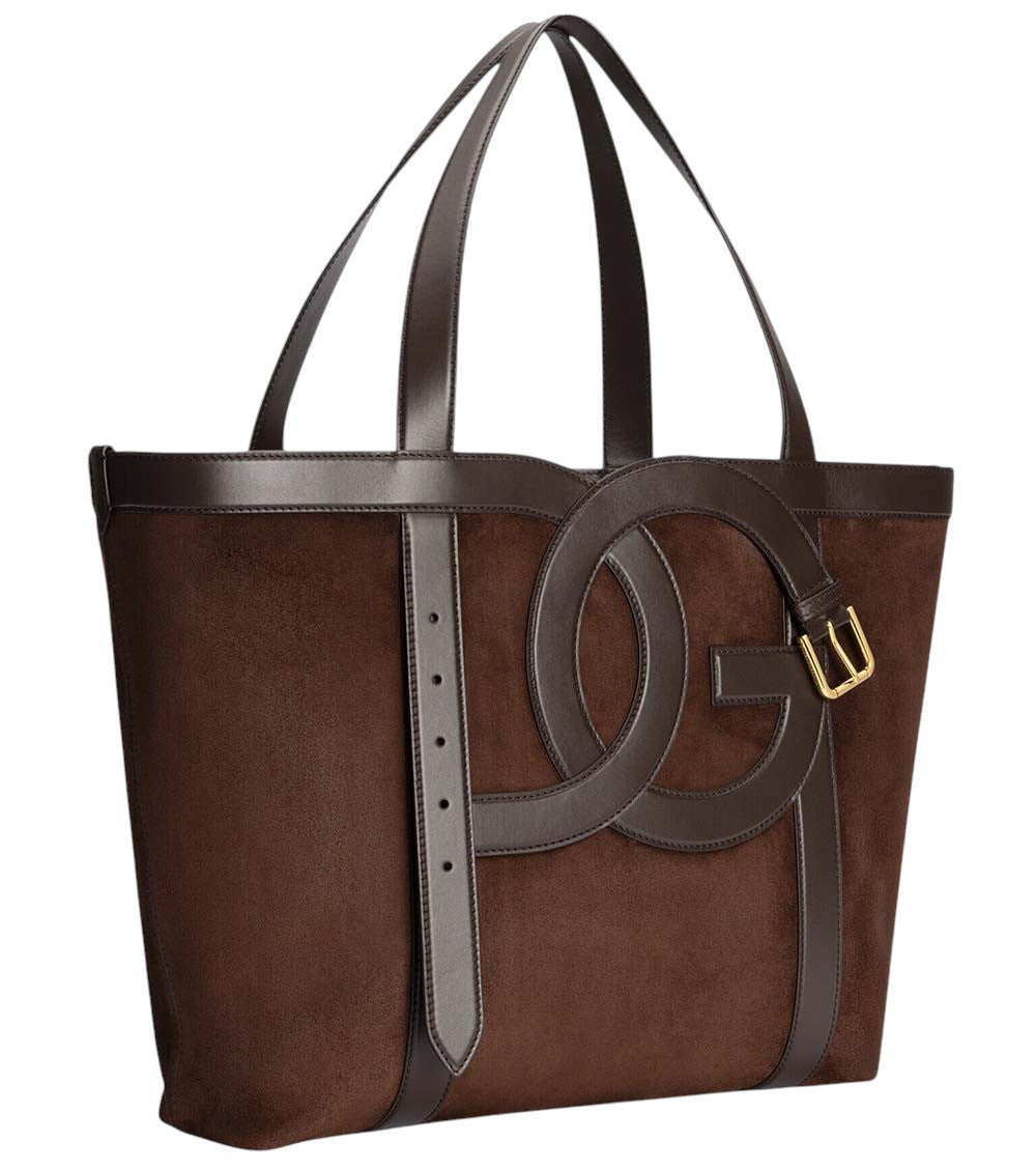 Brown 3.5 Logo Large Tote 2