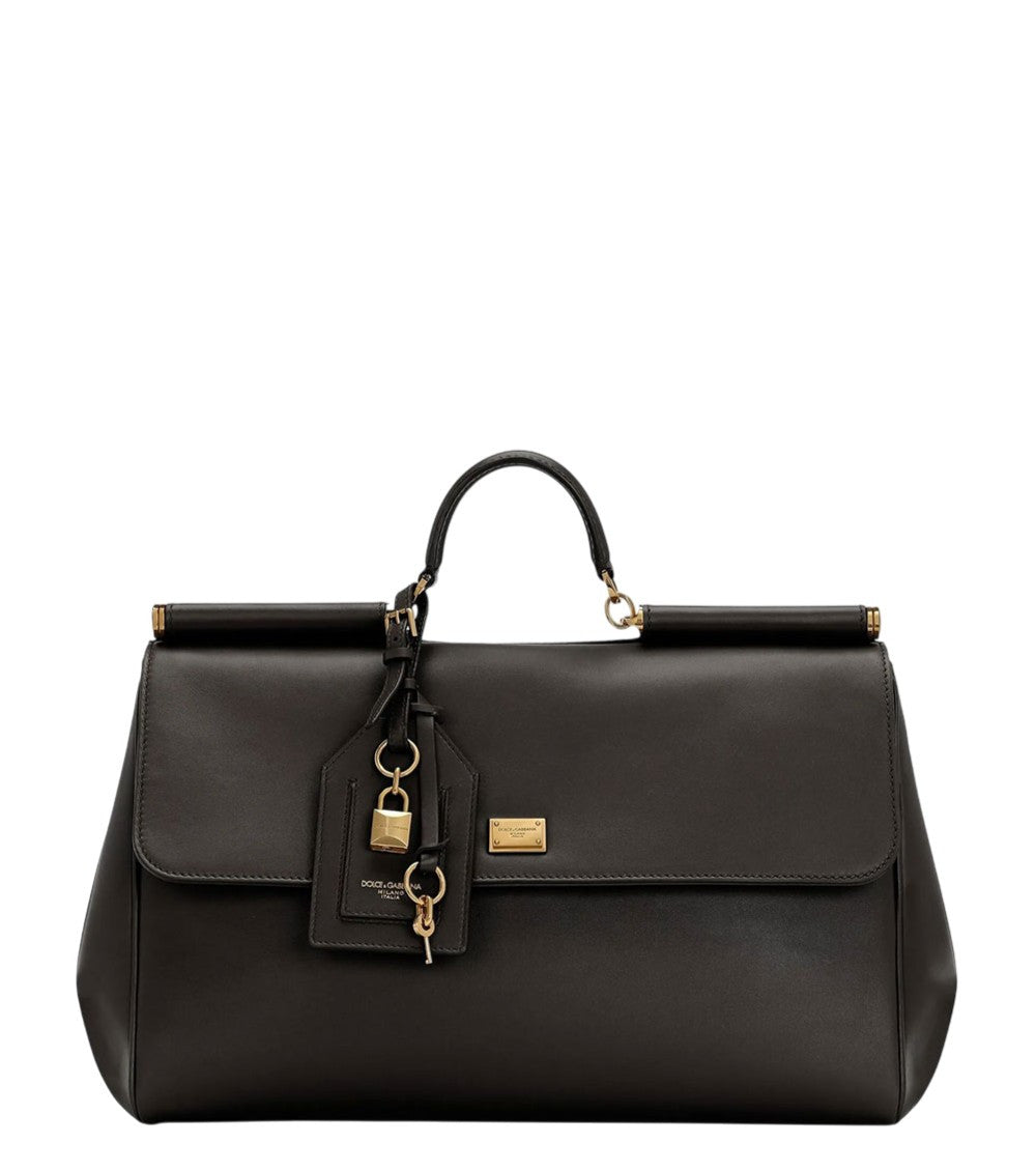 Black My Sicily Maxi Satchel 1