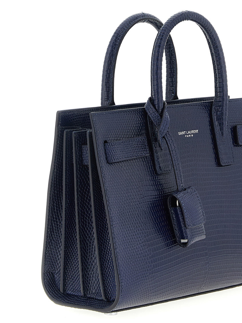 Blue Nano Sac De Jour Handbag 3