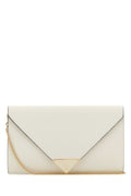 White Saffiano Mini Crossbody Bag 1