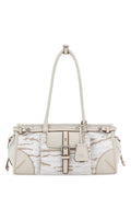 White Bonnie Medium Shoulder Bag 1
